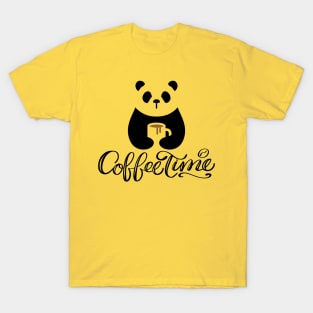 Coffee Time - "Panda" T-Shirt